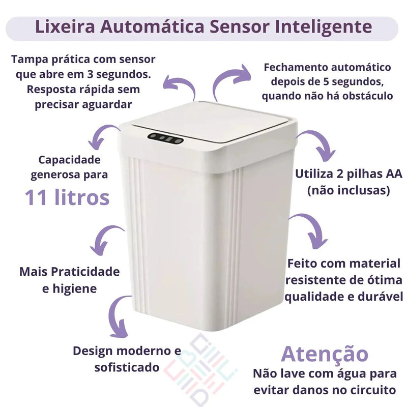 Lixeira Automática com Sensor