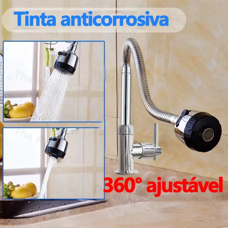 Modern Wall-Mounted Sink Faucet for Gourmet Kitchens