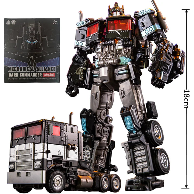 Transformation Toys Robot Car Alloy Plastic YS04A Optimu Prim Action Figure Anime Movie Series Children Birthday Gift