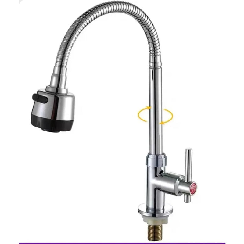 Modern Wall-Mounted Sink Faucet for Gourmet Kitchens